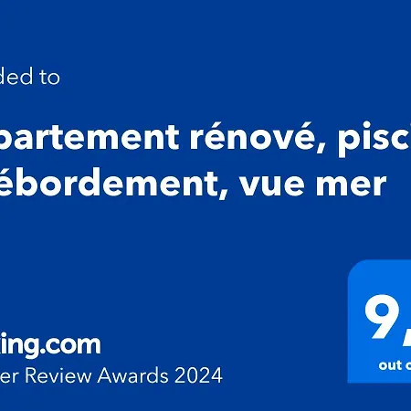 Apartment Renove, Piscine A Debordement, Vue *